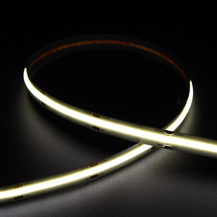 COB LED Strip Light DC 24V 504LEDs/M 16.4ft Flexible Tape Light 2700K 3000K 4000K 6500K