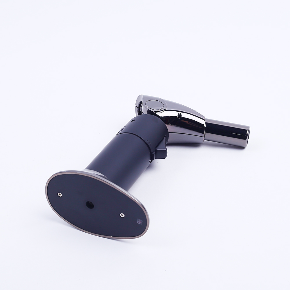 Small Adjustable Flame Kitchen Torch for Creme Brulee and Baking BBQ at Home