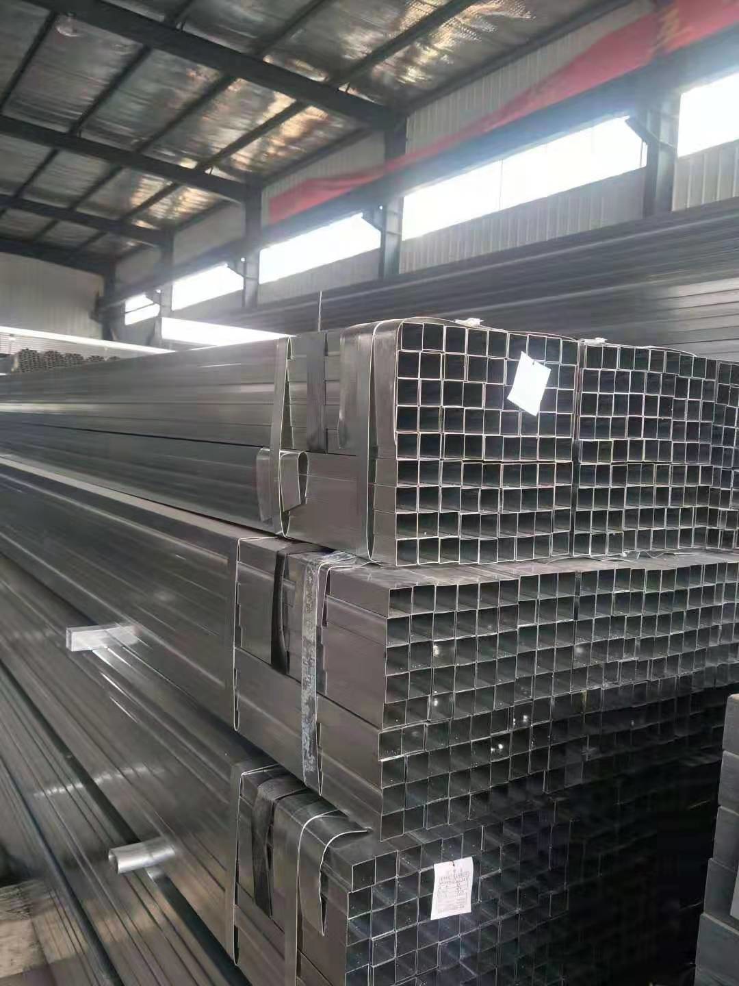 Cold Rolled 50mm Square Tube , Customer Length Hollow Square Tube Non Fading