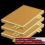 PVDF Coating Aluminum Solid Panel Custom Modern Alumnium Facade