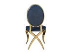 ISO18001 Wear Resistant Leather Padded Dining Chairs