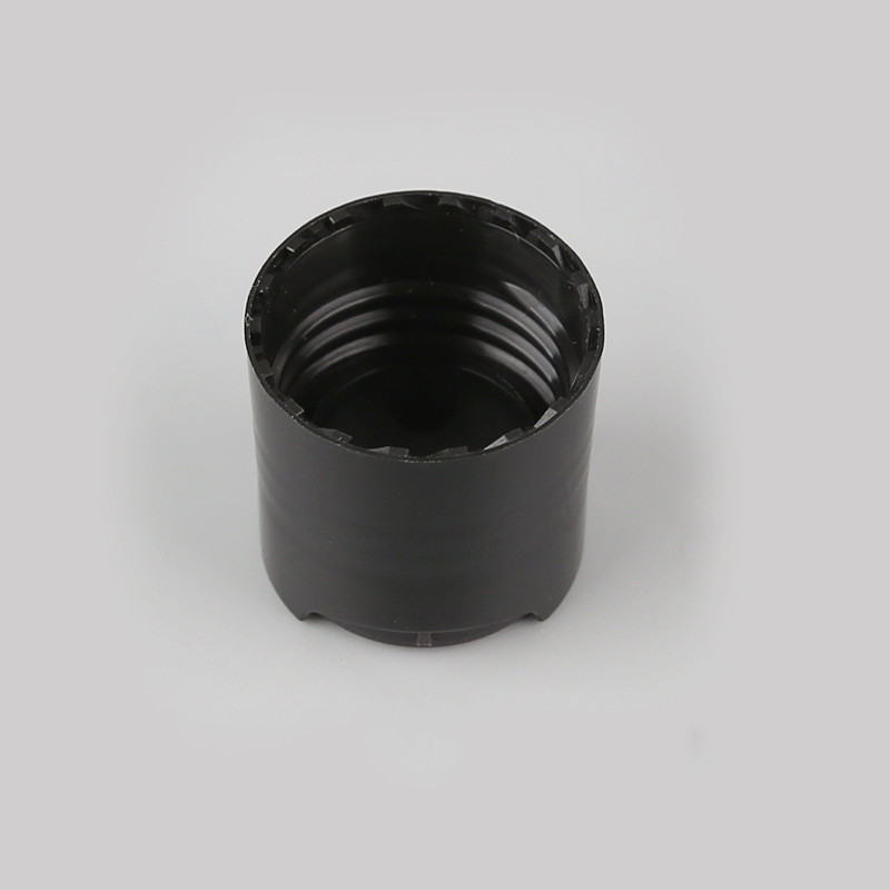 Black Cream Lotion Bottle Caps 20/410 Recyclable BPA Free Eco Friendly