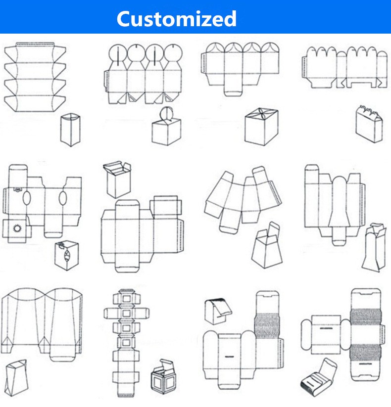 High quality clear plastic PVC box packaging in custom size