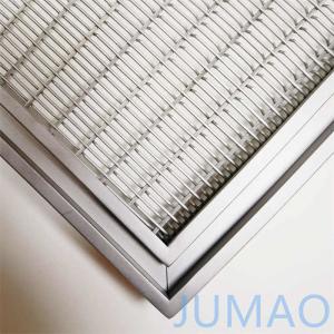 China Woven Flat Decorative Wire Mesh Metal Room Divider wholesale
