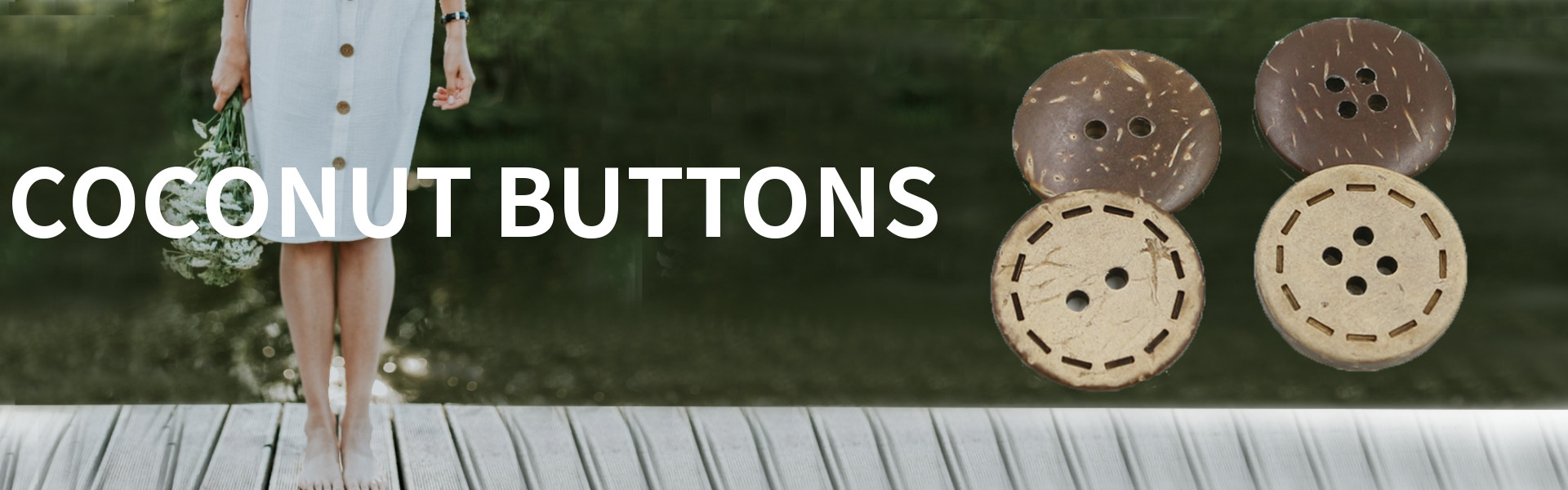 coconut buttons