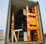 Aluminum Semi Trailer Truck For Outdoor Advertising Hydraulic Lifting Stage