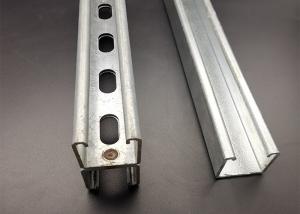 China Q235 Slotted C Channel 2.0mm Double Stainless Steel Unistrut Channel wholesale