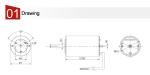 High Torque Parking Gate Barrier Gate DC Motor
