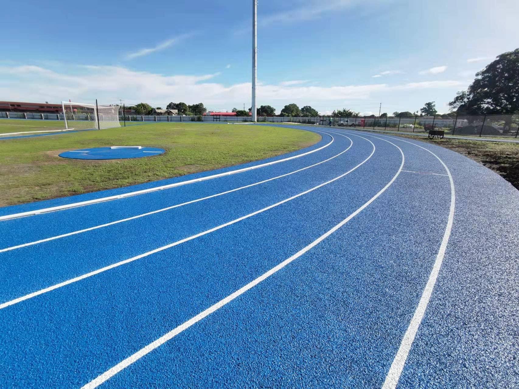 Polyurethane Rubber Synthetic Athletic Track EPDM Plastic Runway