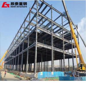 China Prefabricated Multi Storey Steel Frame Construction High Strength wholesale