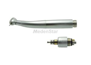 China Push Button Fiber Optic Dental Handpiece Dental Air Turbine Light Weight wholesale