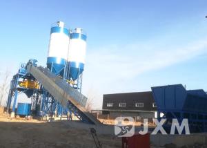 China Commercial PLC Concrete Mixing Plant 240m3/H 4800L Batching wholesale