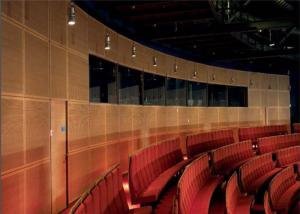 China 10mm Wood Grain MDF Acoustic Panel For Cinema wholesale