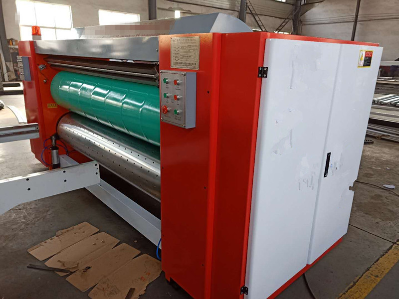 PLC Rotary Cardboard Carton Box Die Cutting Machine High Speed 380V