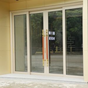 China 1.7mm Anodized Aluminum Frame Sliding Glass Doors wholesale