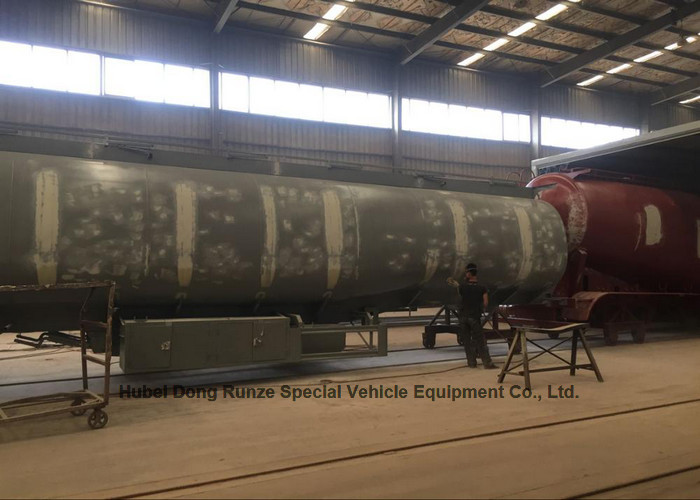 Carbon Steel Tanker for oil, diesel, gasoline, kerosene 45000 Liters Transport Semi Tank Trailer