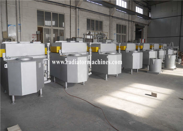 Gas Aluminum Scrap / Metal Melting Furnace Reveberatory 1000Kg Capacity