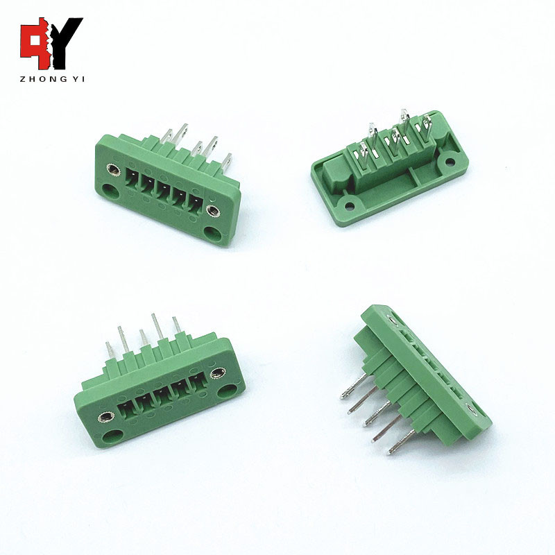 Screw Type Plug-In Terminal Block HQ15EDGWB-3.81mm Pitch Brass