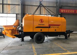 China 130M 80M3/H Concrete Pump Machine Stationary Hydraulic Orange wholesale