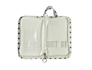 China Fashion Mini Makeup Brush Bag For Women Cosmetic Pouch Storage Toiletry Travel Case wholesale