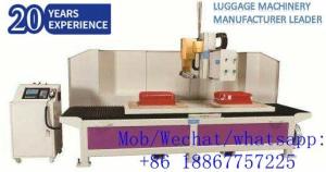China Fully-auto Cutting &amp; Hole Puncher Machine for Luggage Suitcase Production wholesale