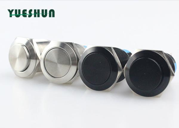 Quality Self Reset Waterproof Push Button Switch , Waterproof Momentary Micro Switch for sale