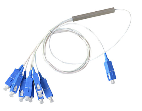 FBT PLC Steel Tube Single Mode Wdm Bandwidth ± 20nm High Isolation