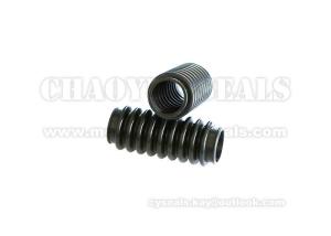 China Black Silicone Rubber Bellow Seal Ozone Resistance , Rubber Flexible Bellows wholesale
