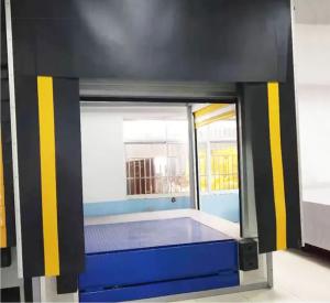 China Modern Galvanized Steel Liner Loading Dock Shelters Easy Installation for Element Protection wholesale
