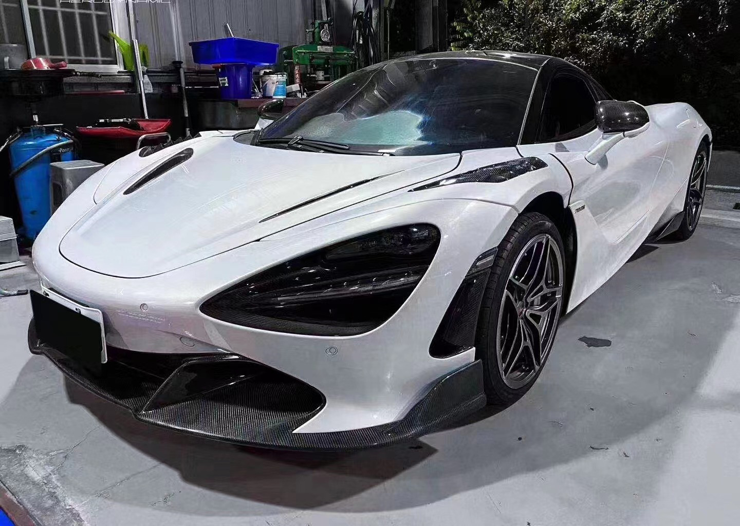 For McLaren 720s Carbon Fiber Body Kit 720s Upgraded VORS Style Carbon Fiber Fender Guard Body Kit