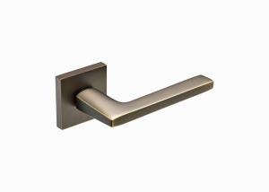 China Amertop Brass Door Lock Set Modern Light Luxury PVD Dummy Lever Door Handle wholesale