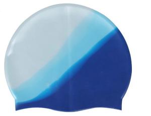 China Silicone Material Water Resistant Swimming Cap With UV Protection wholesale