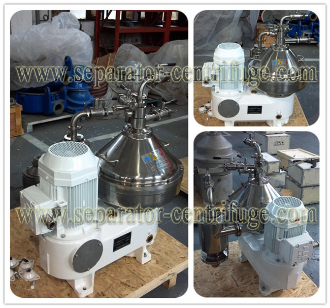 Belt Drive Continuous Disc Stack Centrifuges Machine For Virgin Coconut Oil