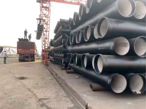 China K789 C253040 Class Ductile Iron Pipe Cement Lined BSEN598 BSEN545 6M 5.7M wholesale