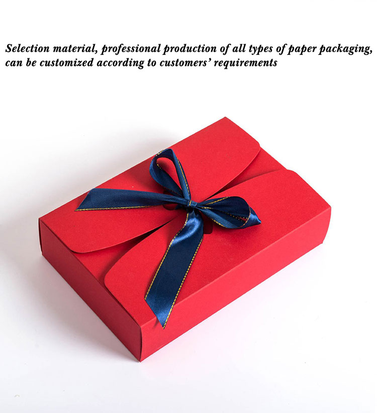 Recyclable 350gsm paper Wedding Favour Packaging Box For Chocolate Cookie Candy Packing