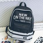 Schoolbag female han edition hits color street backpacks college wind schoolbag