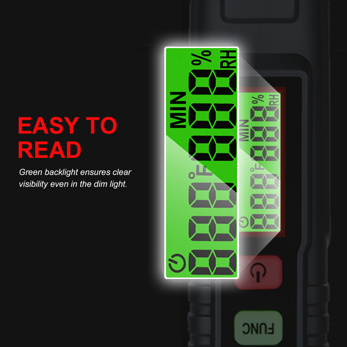 4 In 1 Digital Pen Type Voltage Tester , Humidity Temperature Pen