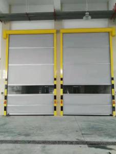 China Automatic Steel High Speed PVC Roll Up Doors For Industrial Plants wholesale