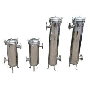 China 0.6MPa 1.0MPa Stainless Steel Pressure Bag Filter For Precision Filtration In Water Treatment wholesale