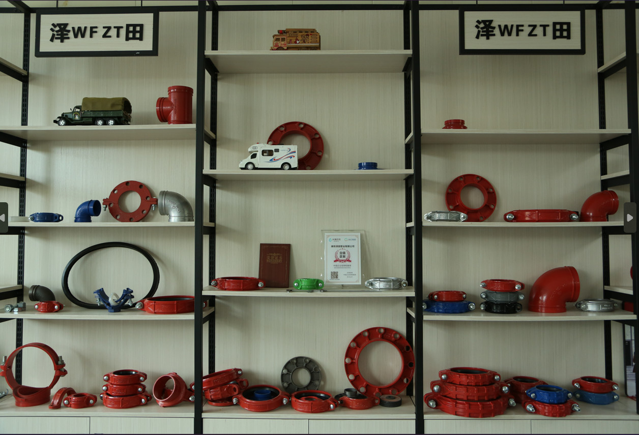 High Strength Ductile Iron Groove Coupling Fitting With Long Service Life