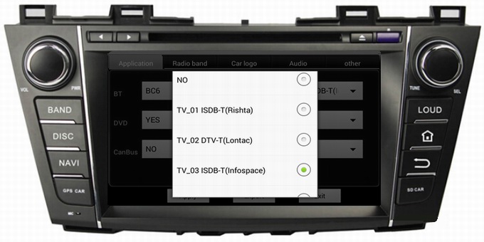 Ouchuangbo DVD Audio GPS Navigation Stereo for Mazda 5 Premacy 2009-2012 Auto Radio iPod U