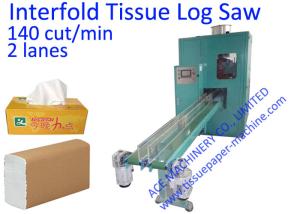 China 140 Cut / Min V Fold Paper Towel Making Machine wholesale