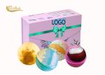 Herbal Ingredients Bath Bomb Gift Sets Vegan Flowers Oil For Your Tub