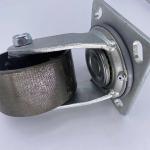 200MM Swivel High Temperature Caster Wheels Cast Iron Castors