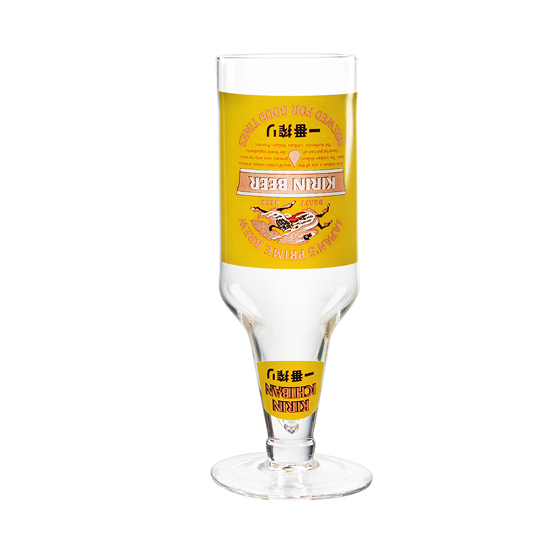 Factory Customized Promotion High Quality Glassware Short Stemmed Beer Glass Cup With Brand Logo