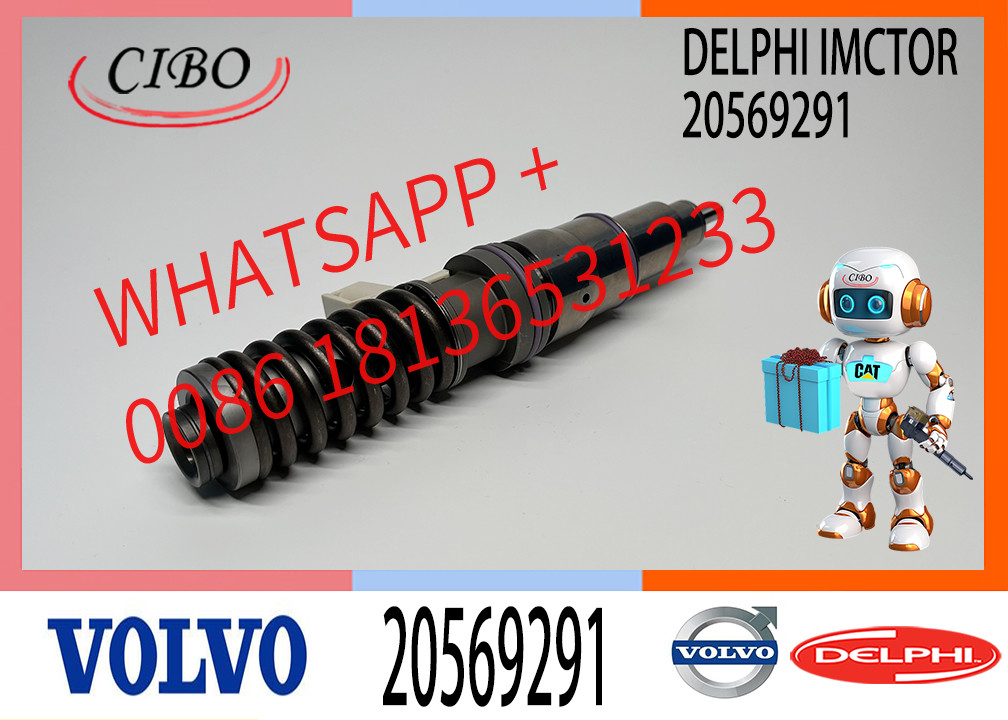 20569291 VOE20569291 BEBE4D28001 BEBE4D39001 BEBE4D07001 Common Rail Fuel Injector For VOL-VO FH12 FM FM12 FM9