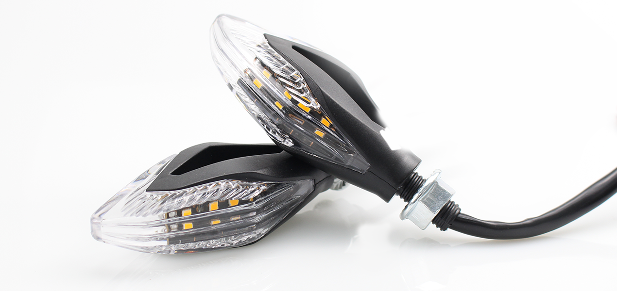 Motorcycle LED Light Flowing Water Blinker Flashing Indicator Light with Water Lamp