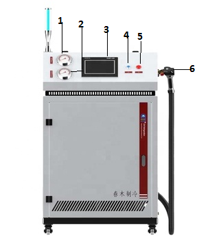 R410a R134a Refrigerant Charging Station With Pressure Vessel Air Conditioning Freon Charging Equipment Siemens PLC Refrigerant Charging Machine