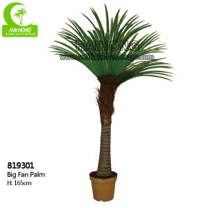 China High Imitation 165cm Big Fan Artificial Tropical Tree Luxury wholesale
