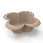 Flower Shape Silicone Bowl Set Unbreakable For Baby Child Feeding